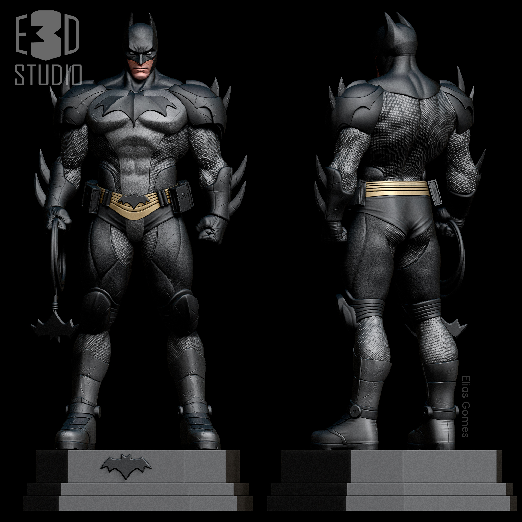 BATMAN by E3Dstudio | Download free STL model | Printables.com