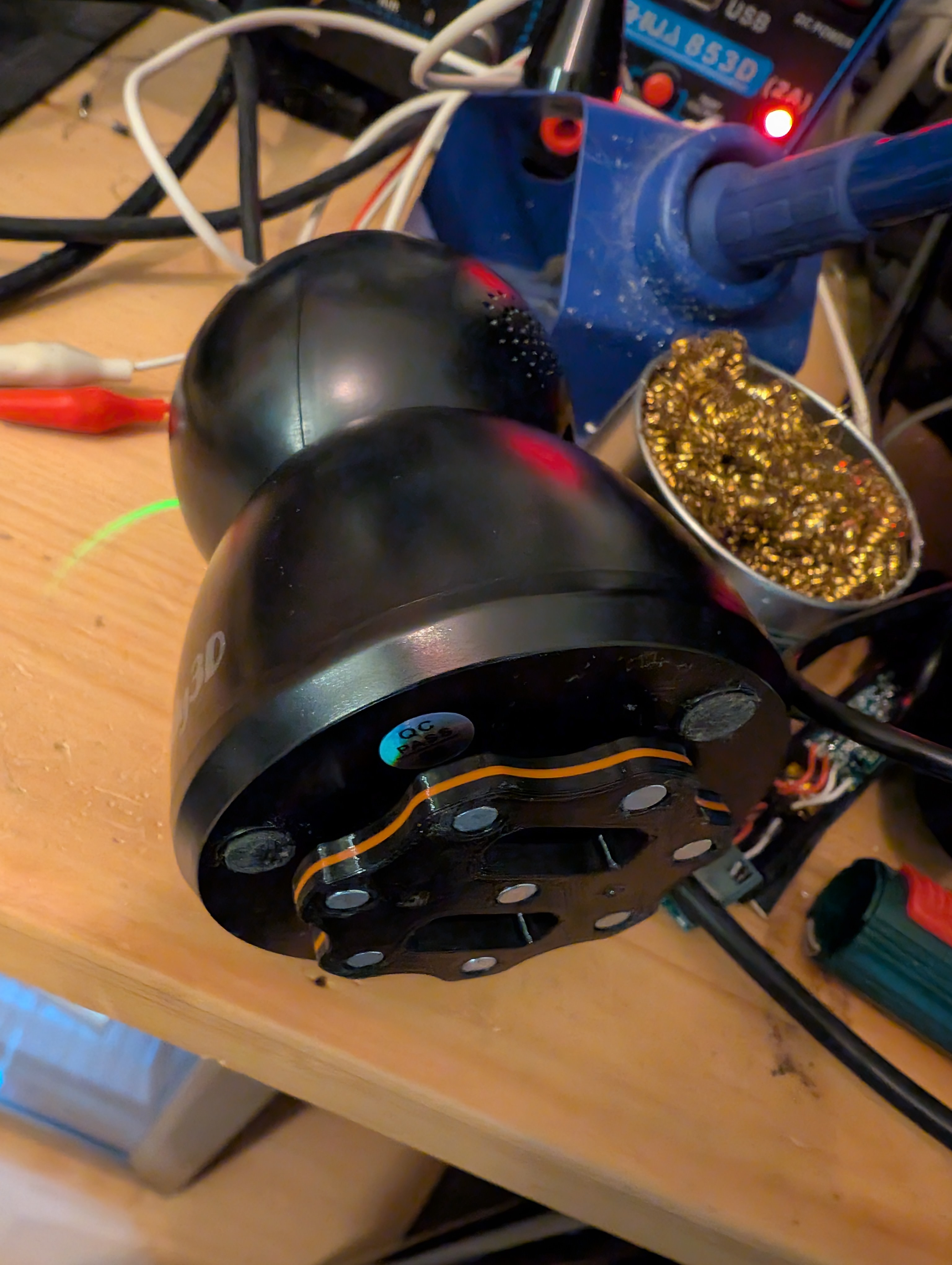 Magnetic and Parametric mount for prusa buddy3d webcam