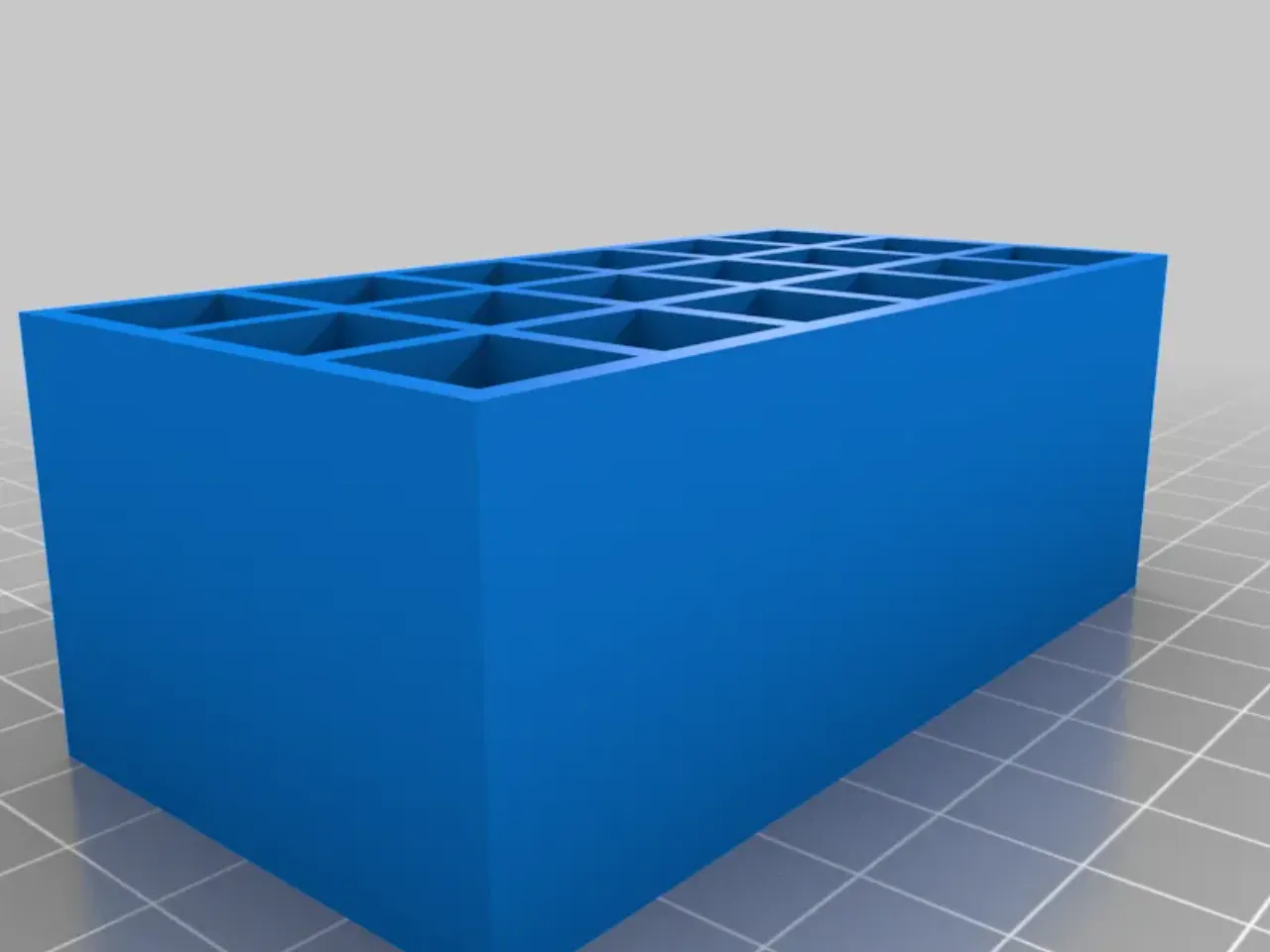 Multi-compartment parametric organizer box by ExtrudingThoughts, Download  free STL model