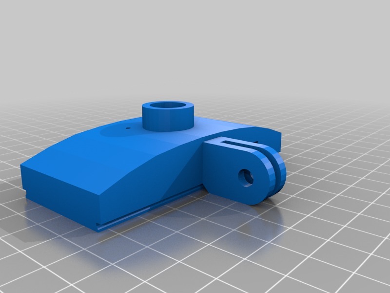 Miniatura 2 do modelo 3D Raspberry Pi Zero Camera Case for Short Camera Cable and Mount