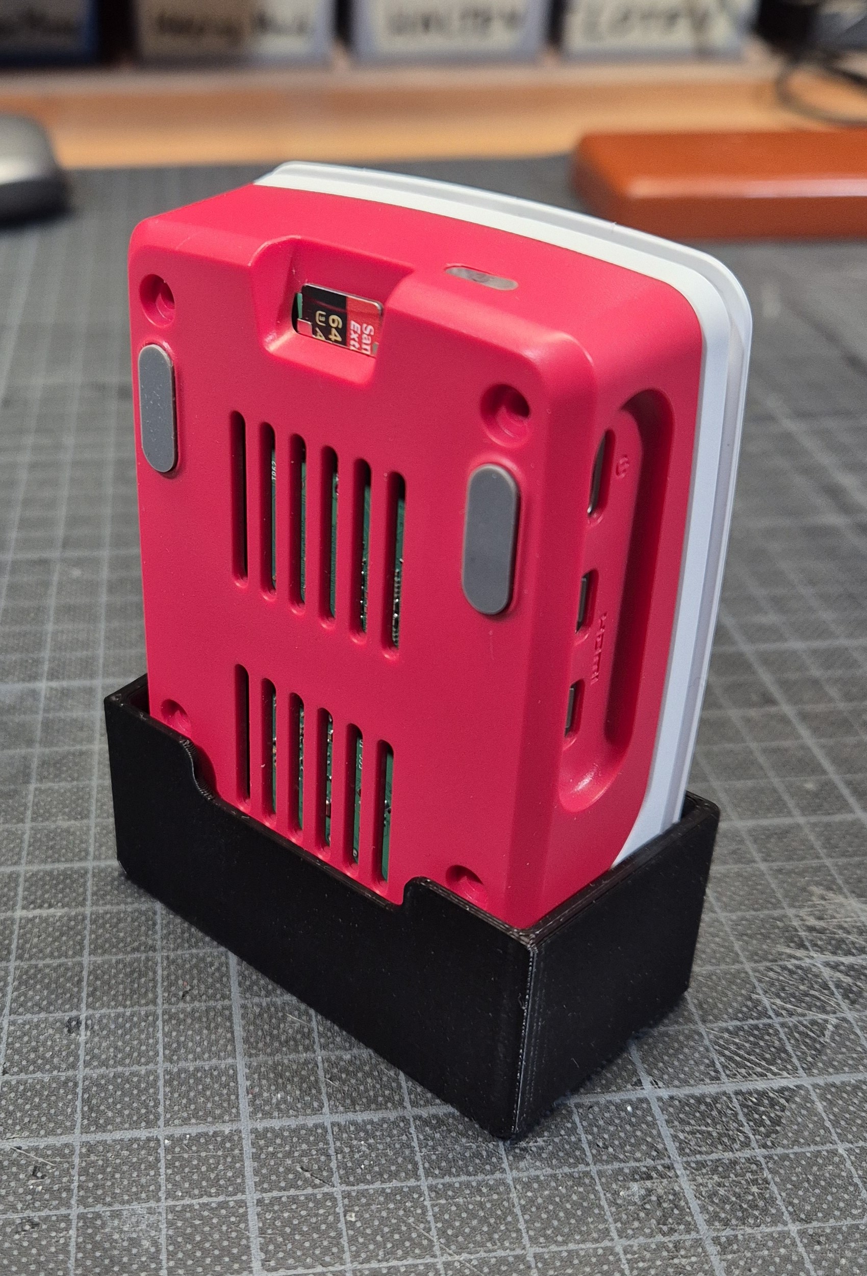 Miniatura 3 do modelo 3D Raspberry Pi 5 Original Case Mount