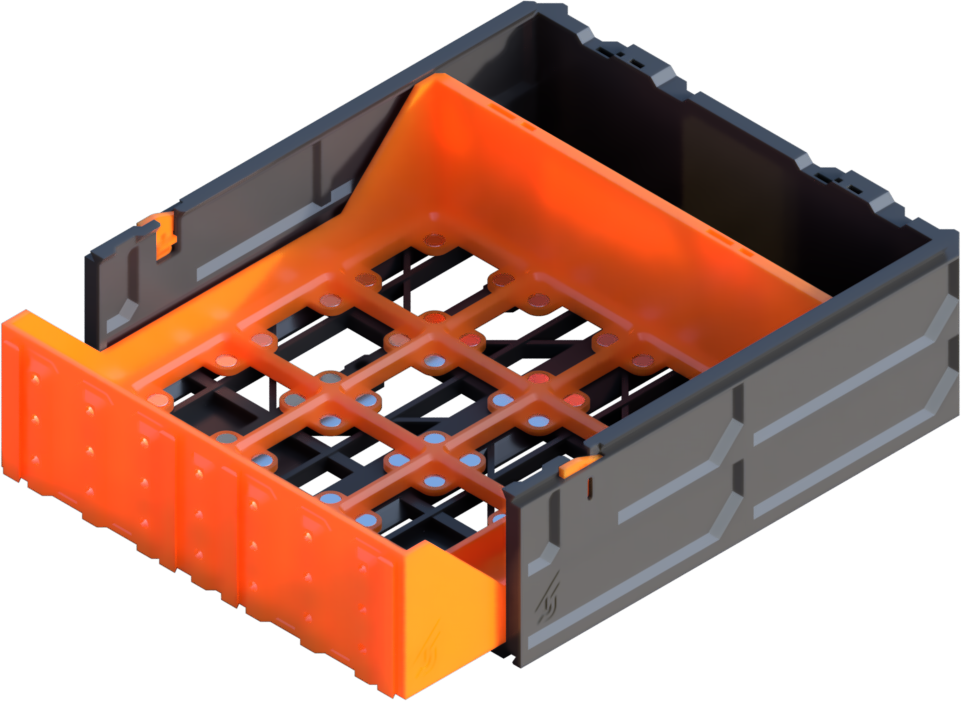 GEN2 185 Decor Gridfinity Magnetic Drawer
