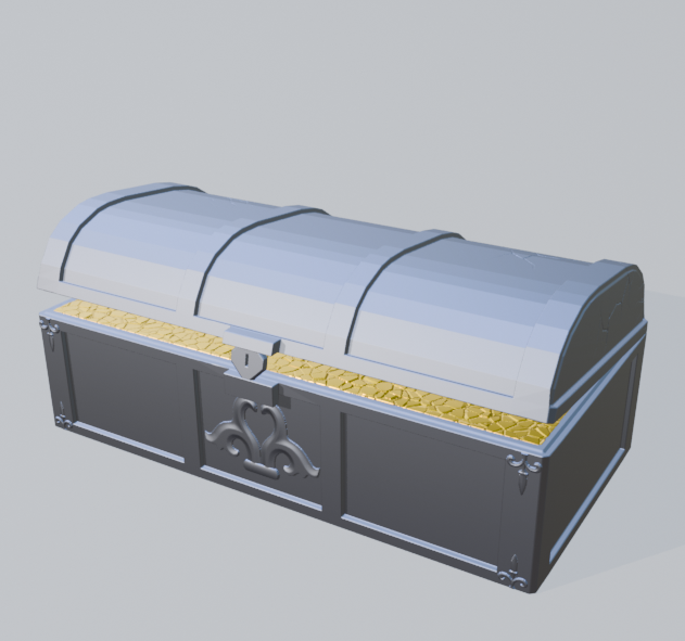 A treasure chest. An important part of pirate board games.