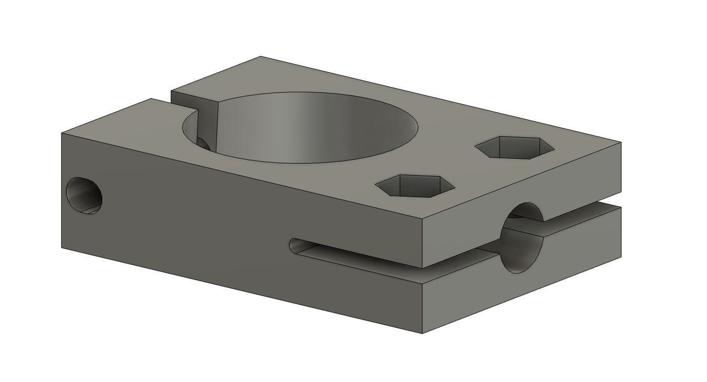 Microscope Mount Dino Lite with step file — miniatura 3