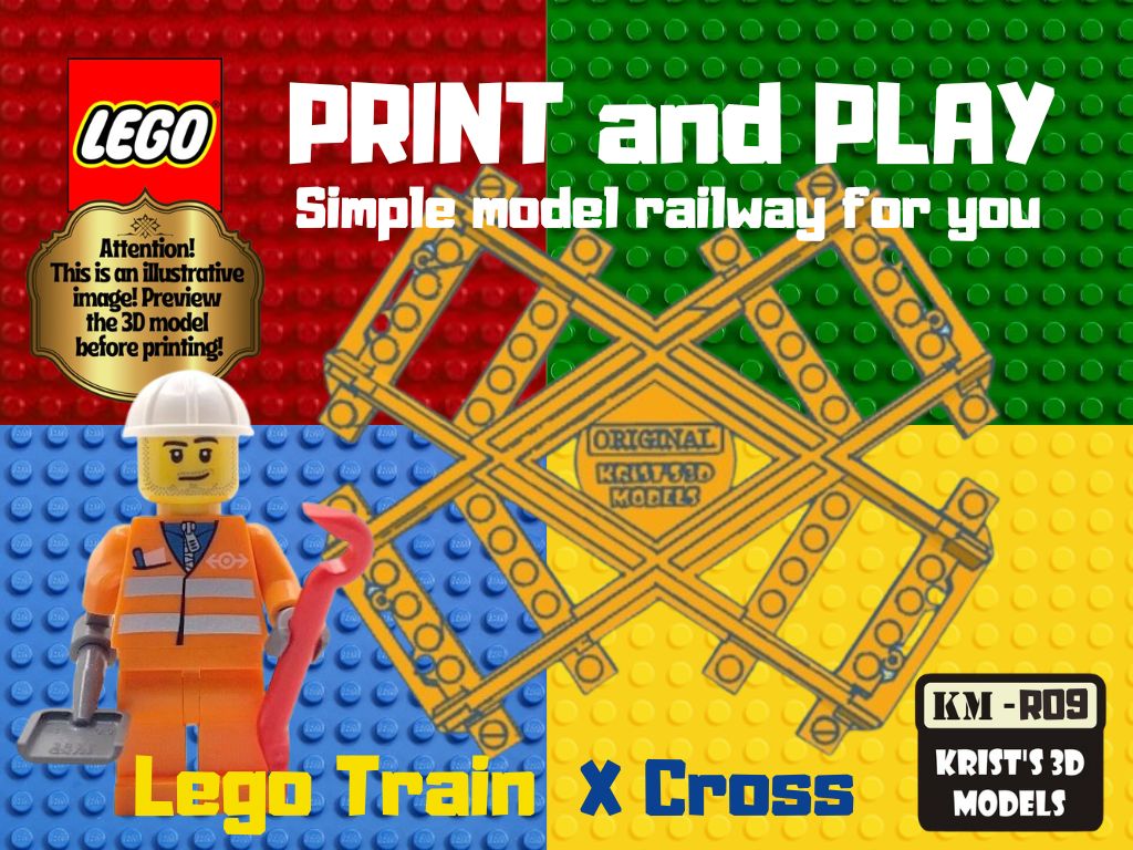 LEGO Train X Cross