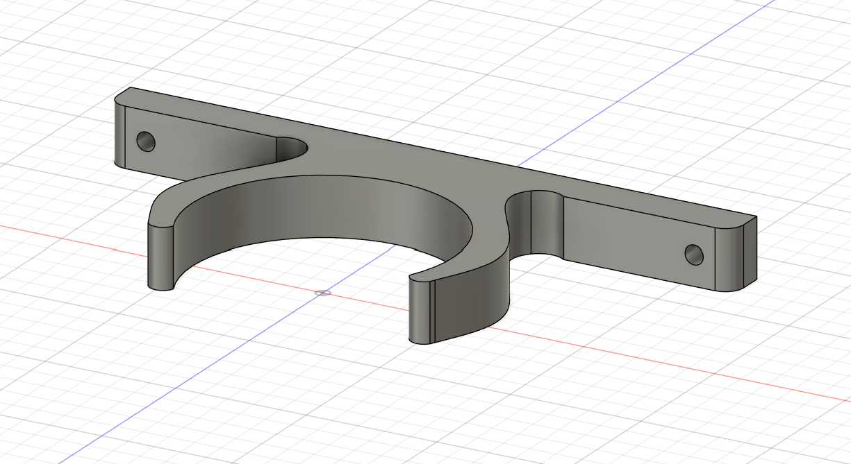PC reservoir clamps for water cooling 50mm - 120mm fan mount