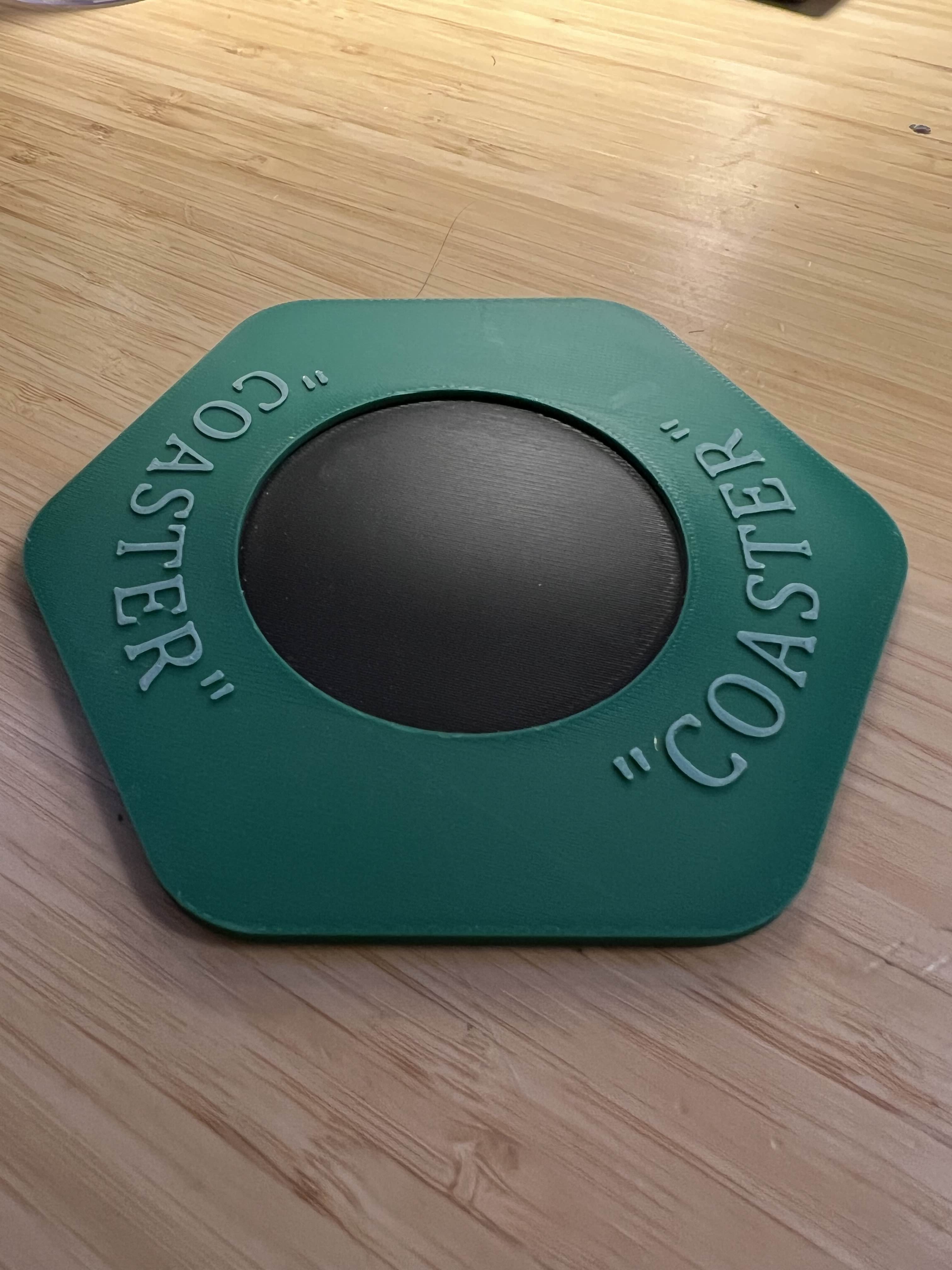 Miniatura 2 do modelo 3D "Just a Coaster"
