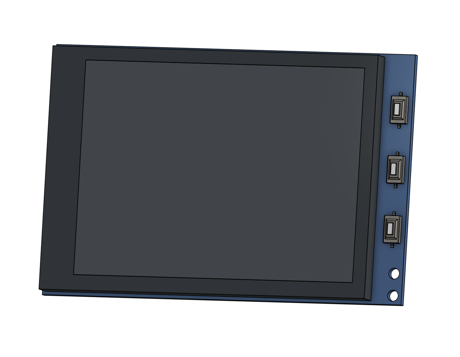 Waveshare 3.2inch Resistive Touch Display (B), 320×240, SPI CAD Model