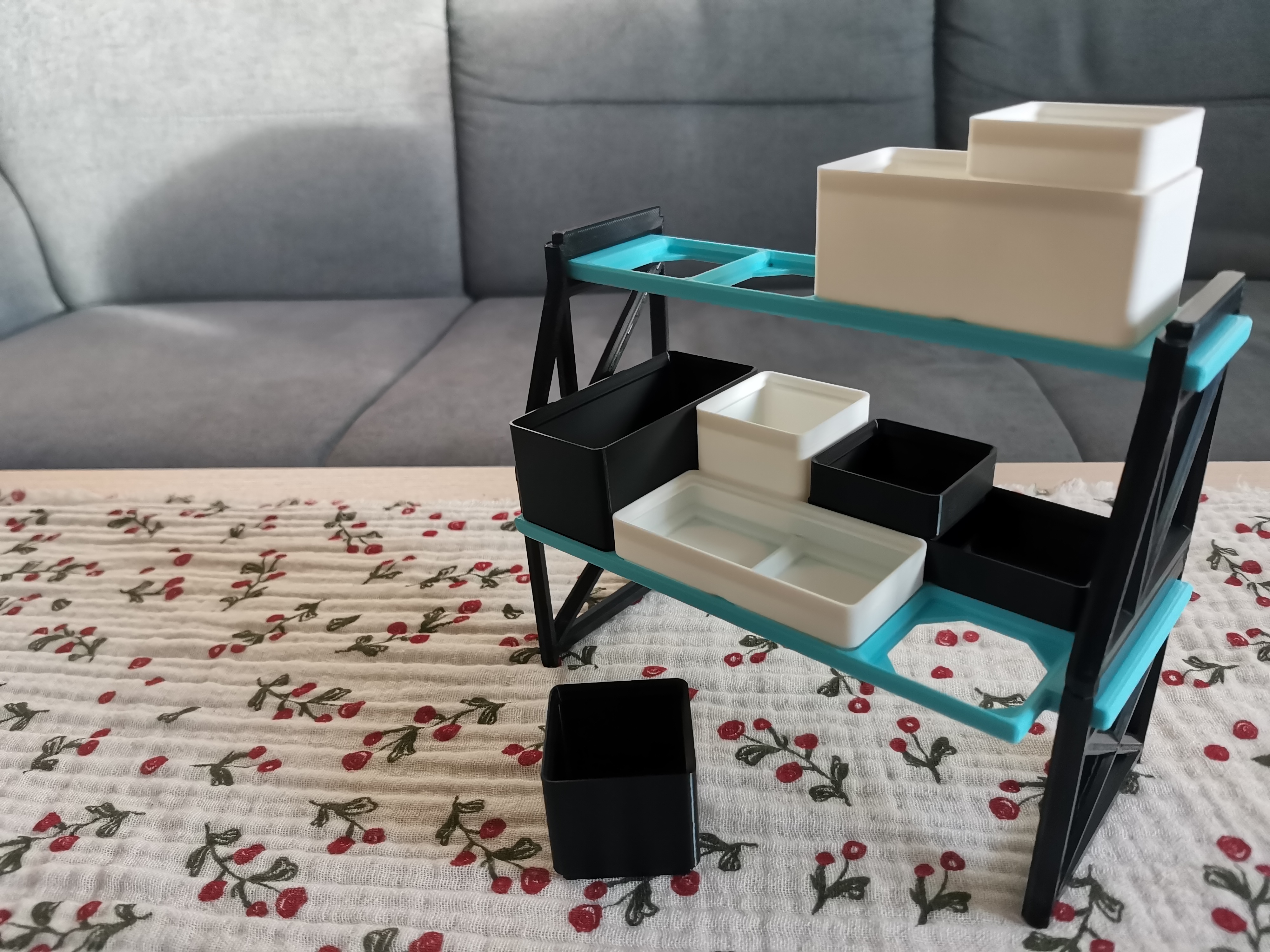 Miniatura 3 do modelo 3D Stackable Display Shelf System (Gridfinity compatible)