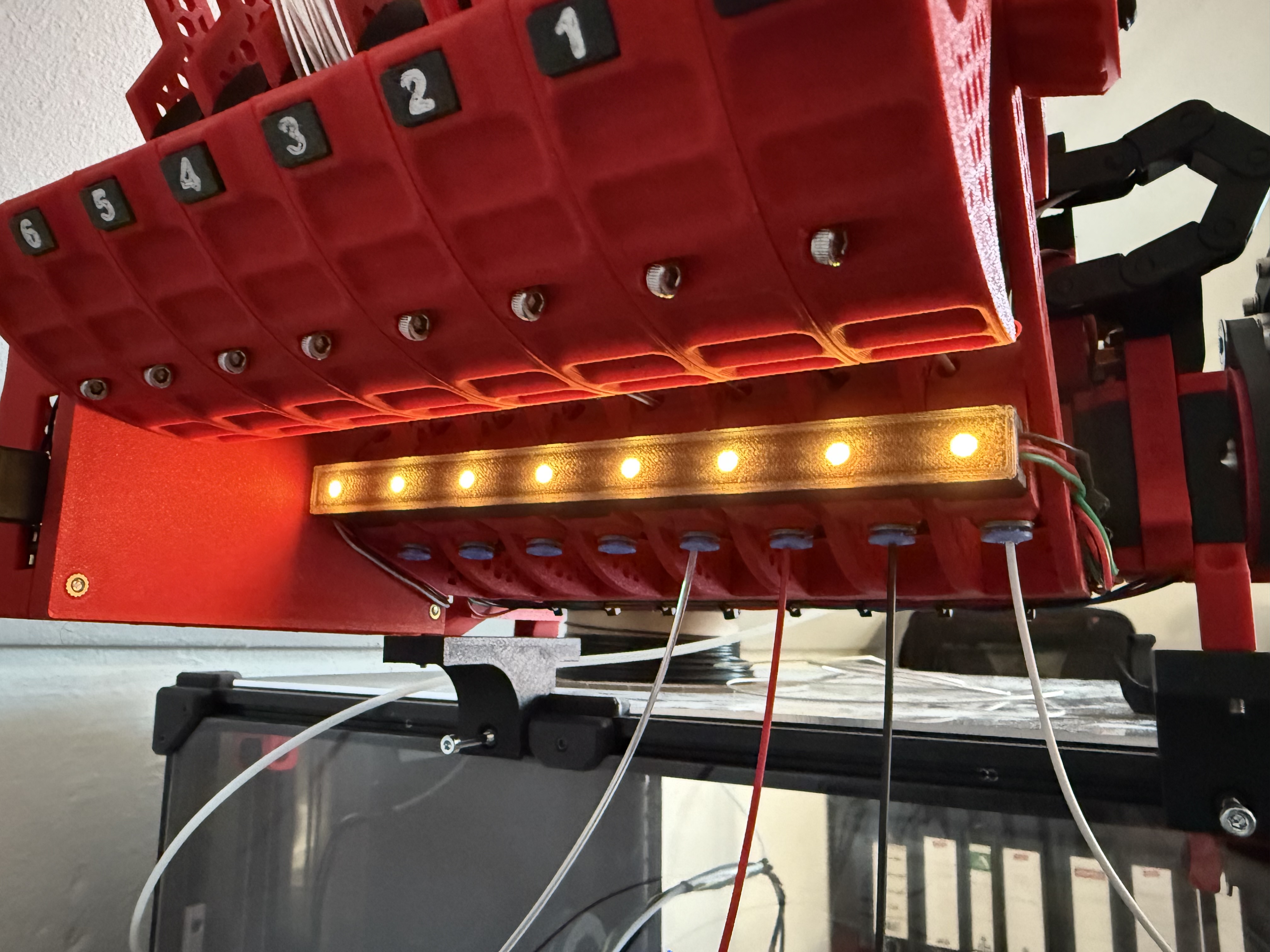 UPDATE: ERCF V2 ERCT Filament Coupler Block Entry LEDs Neopixel