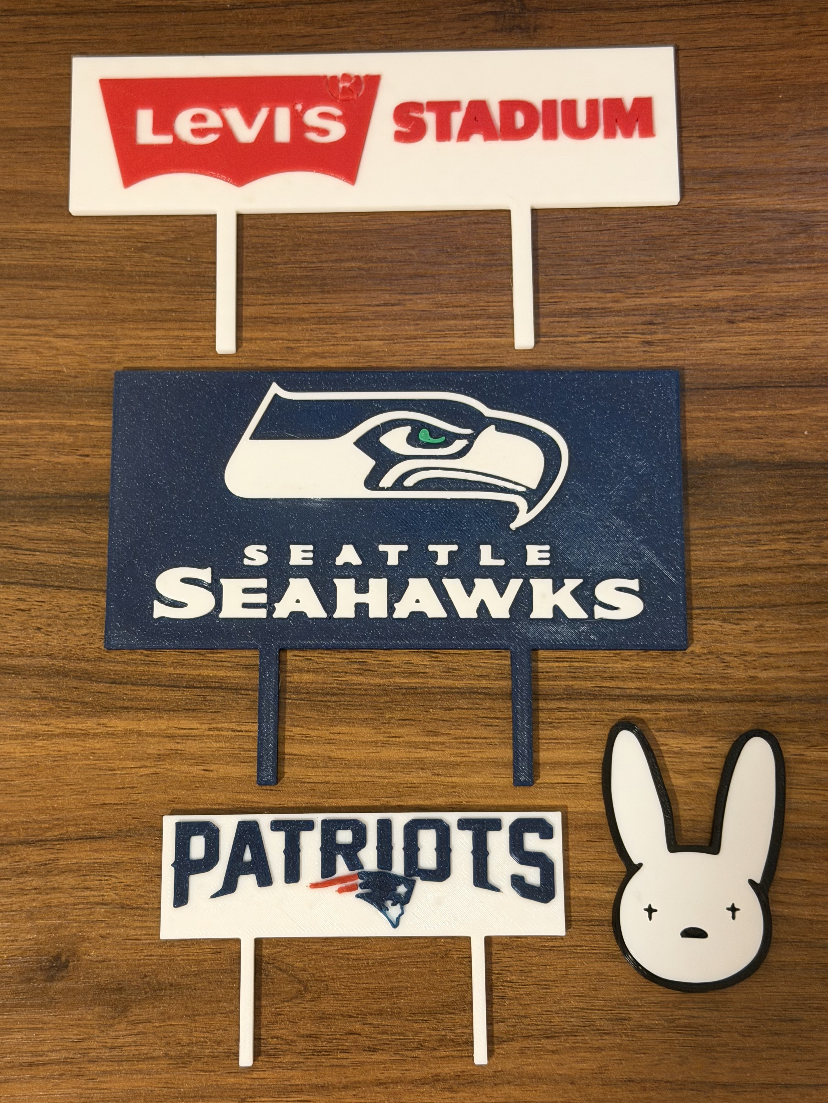 Important Football Game LX Cake Decorations