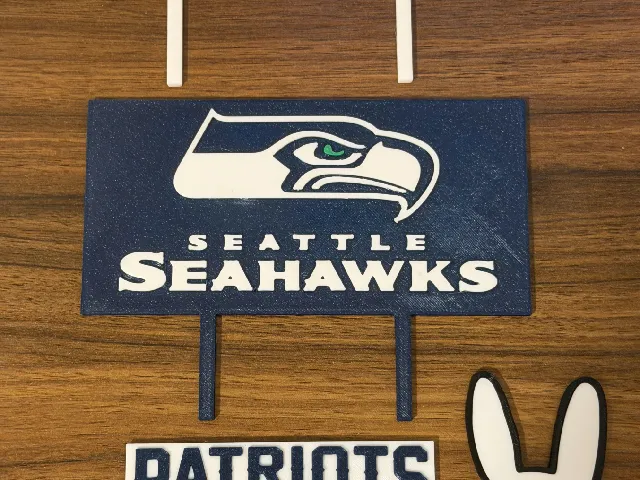 Important Football Game LX Cake Decorations
