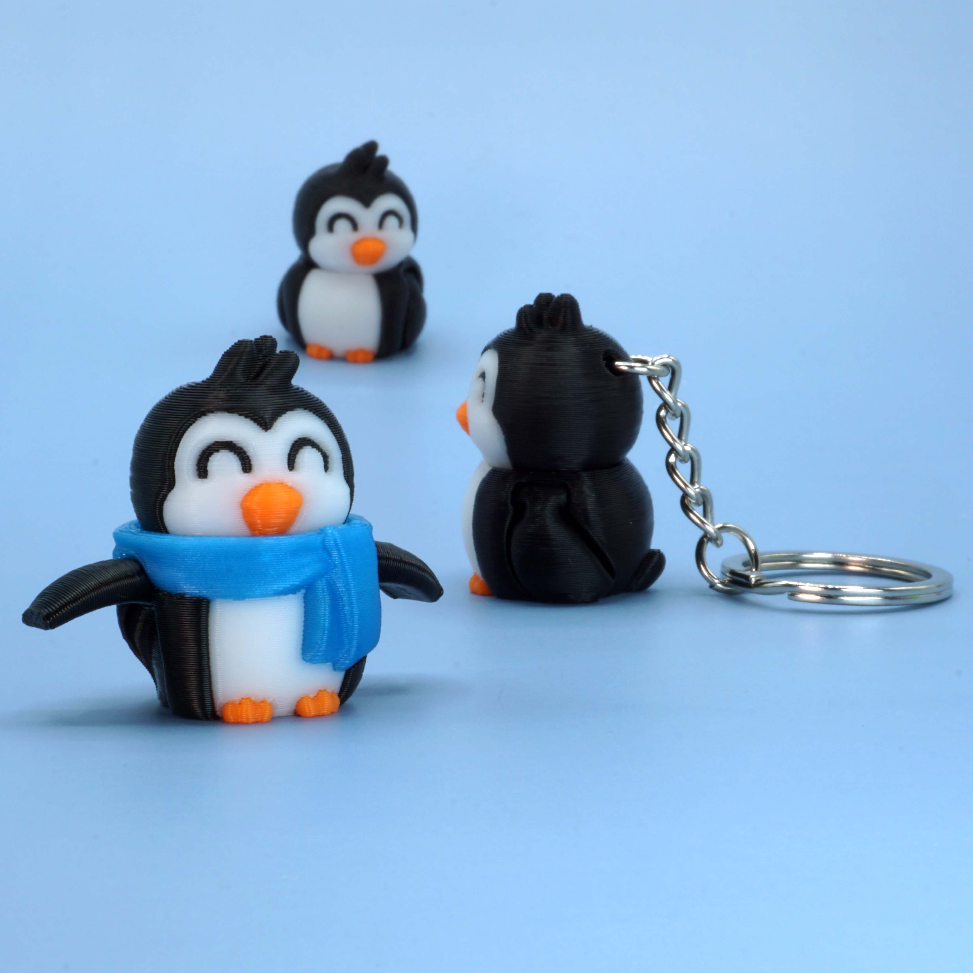 Tiny Penguin and Snowman — miniatura 2