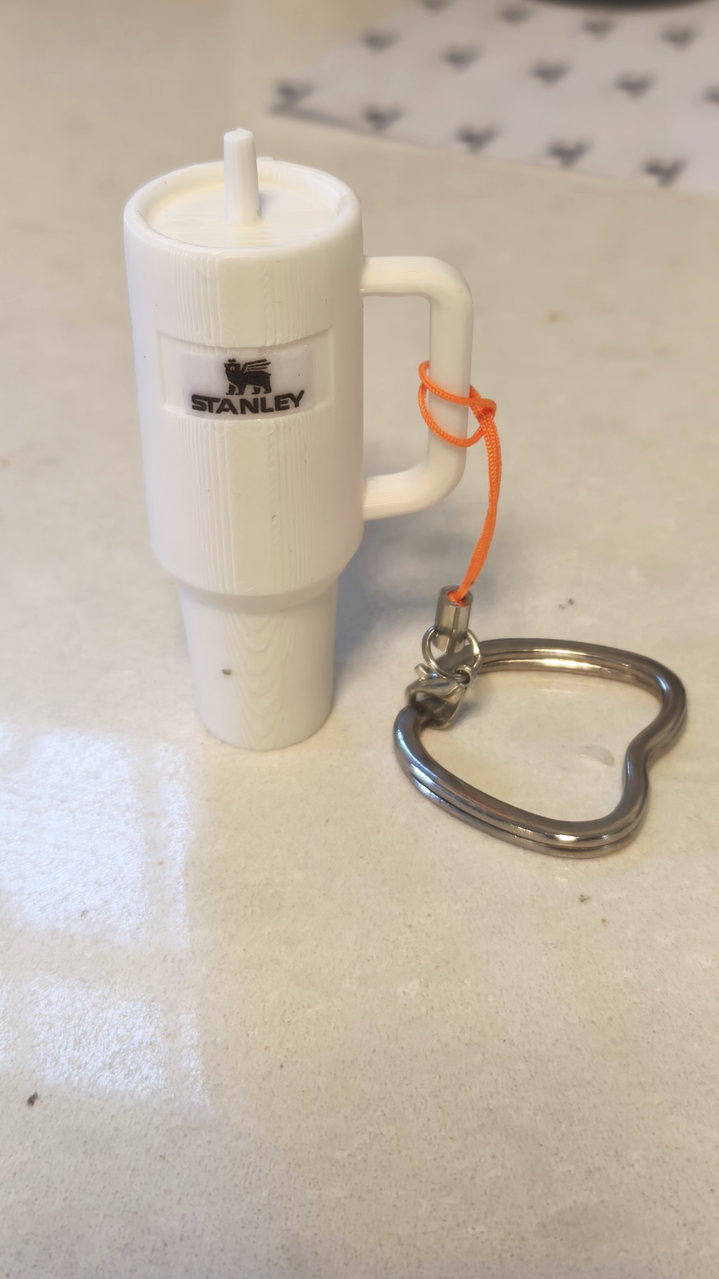 Stanley thermal cup key chain