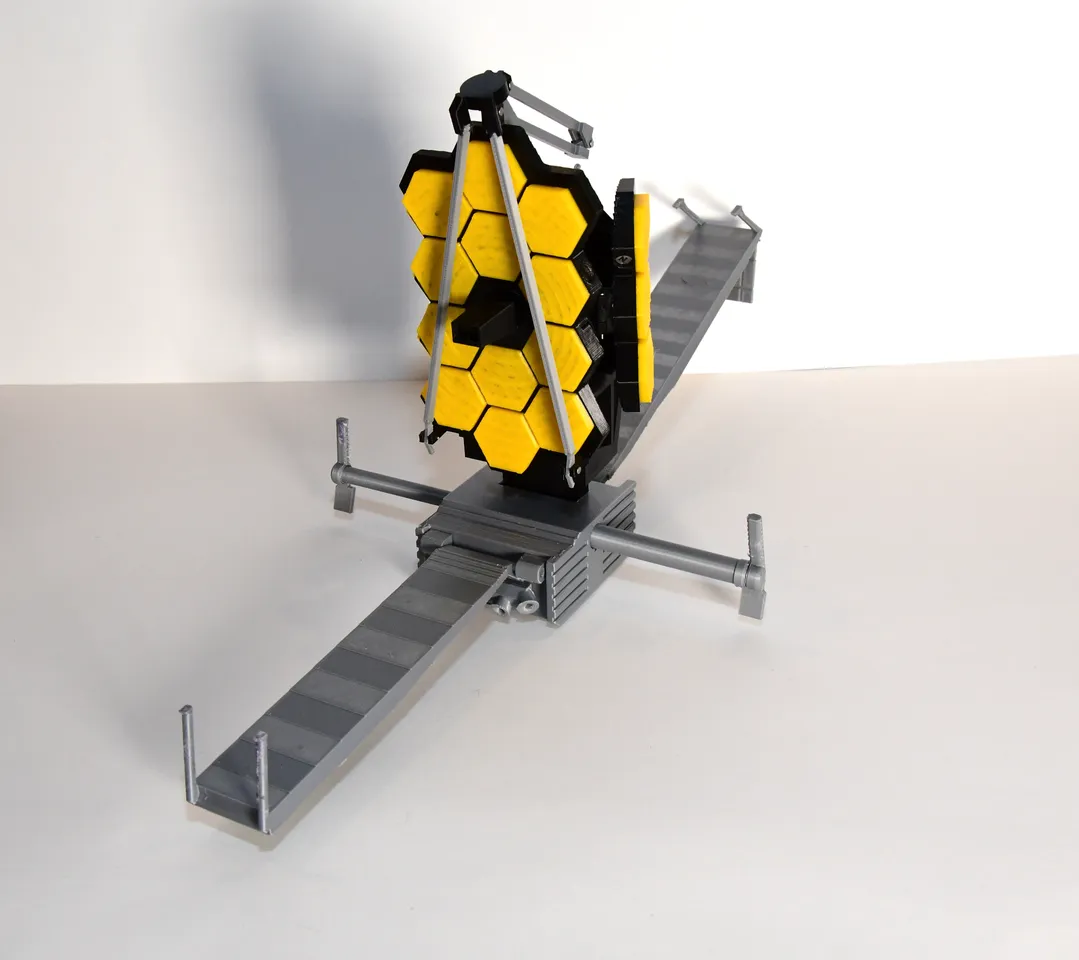 LEGO replica of the NASA James Webb Space Telescope comes with the