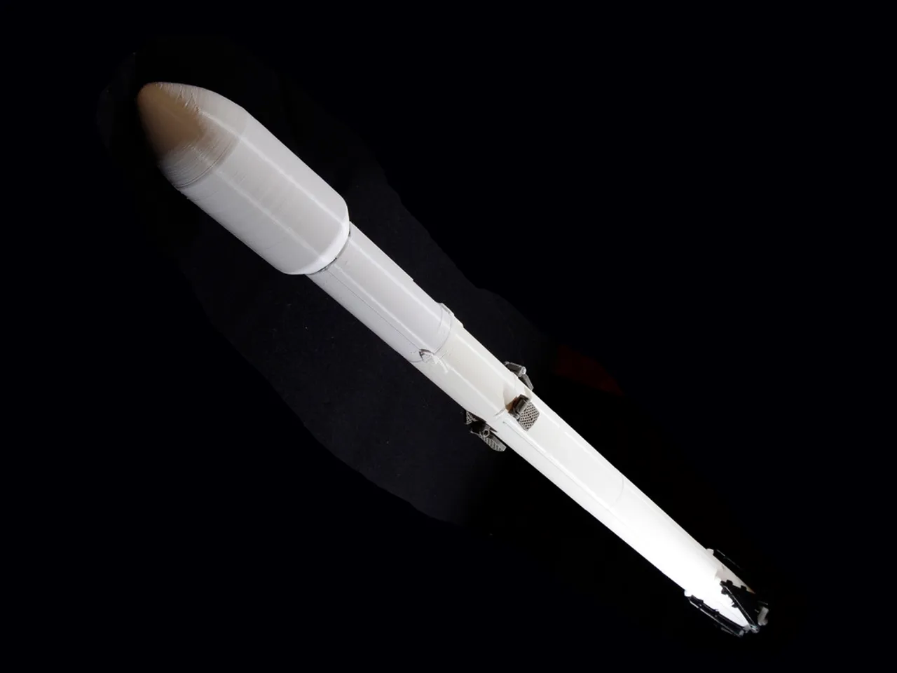 Falcon Heavy LASER  Detail Decal w/Grid Fins Dr Zooch Flying Model  Free Ship 