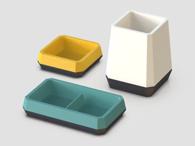 Desktop storage box compartment SDB-002