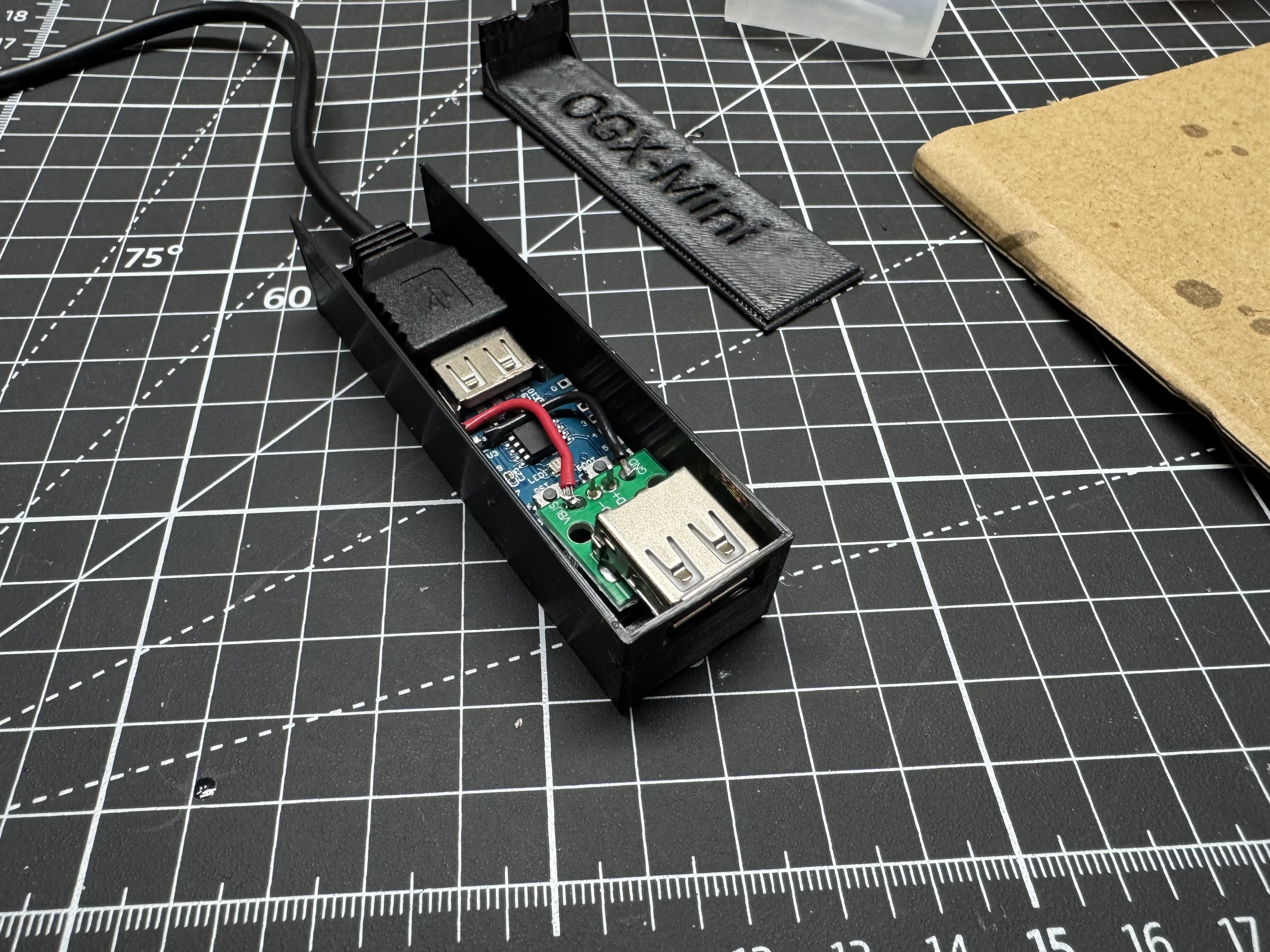 OGX-Mini original xbox USB controller adapter case