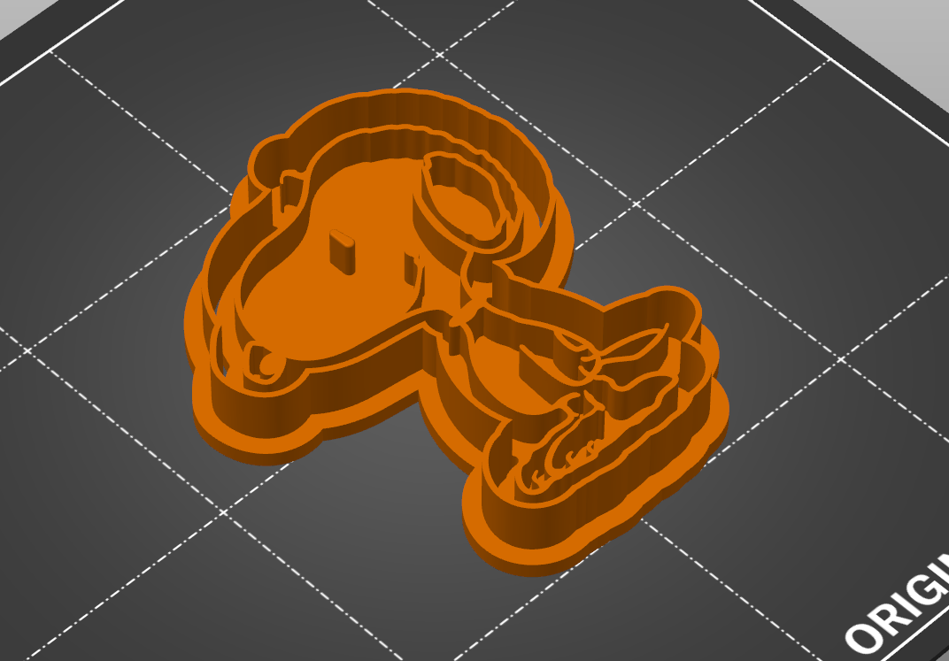Snoopy cookie cutter