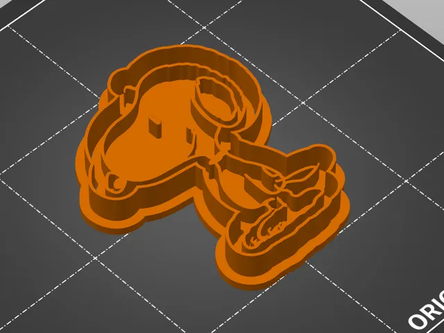 Snoopy cookie cutter
