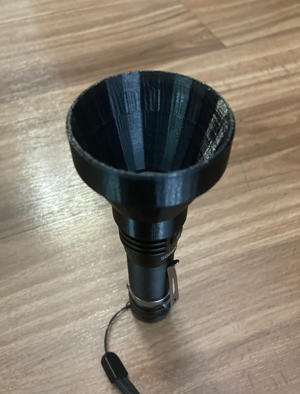 Miniatura 2 do modelo 3D Diffuser Attachment for Sofirn SC18 and SP33S