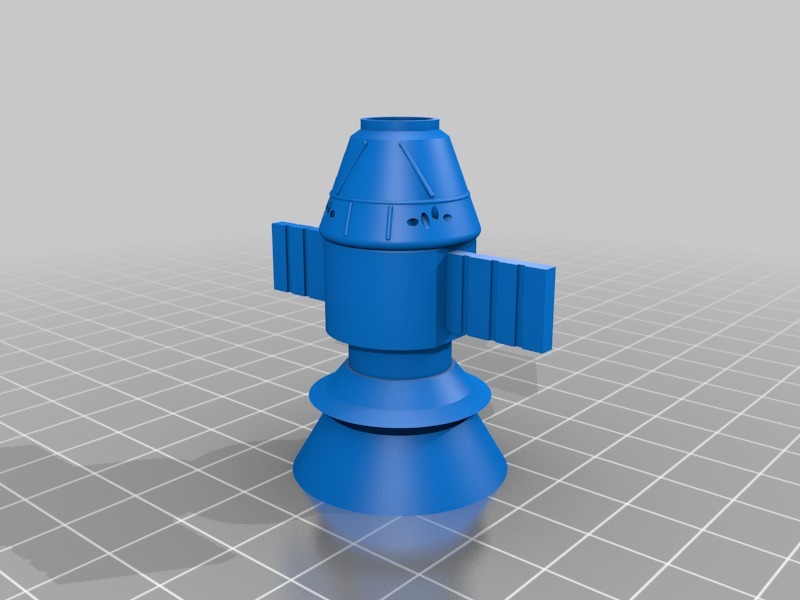 Miniatura 3 do modelo 3D Spacecraft Chess