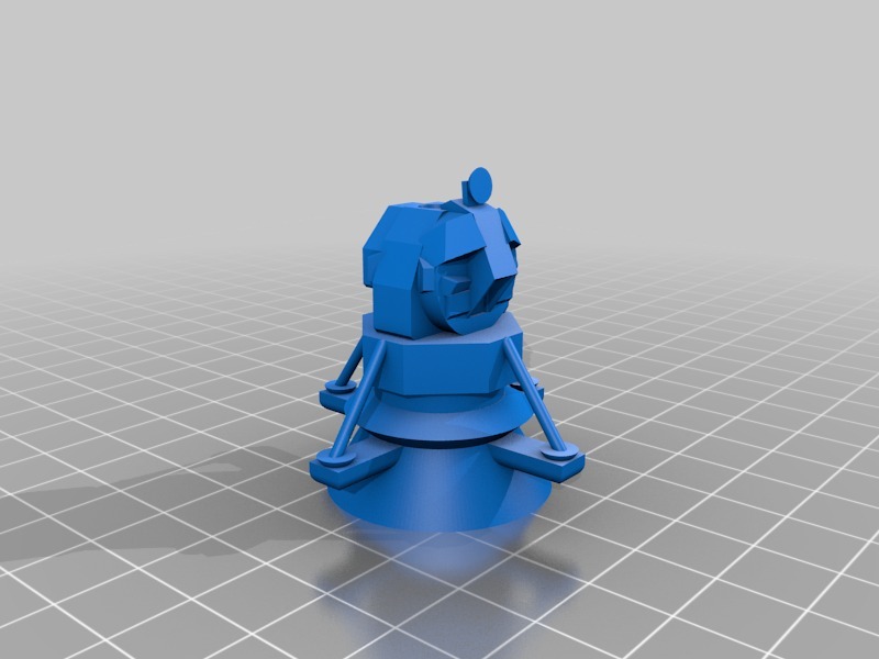 Miniatura 4 do modelo 3D Spacecraft Chess