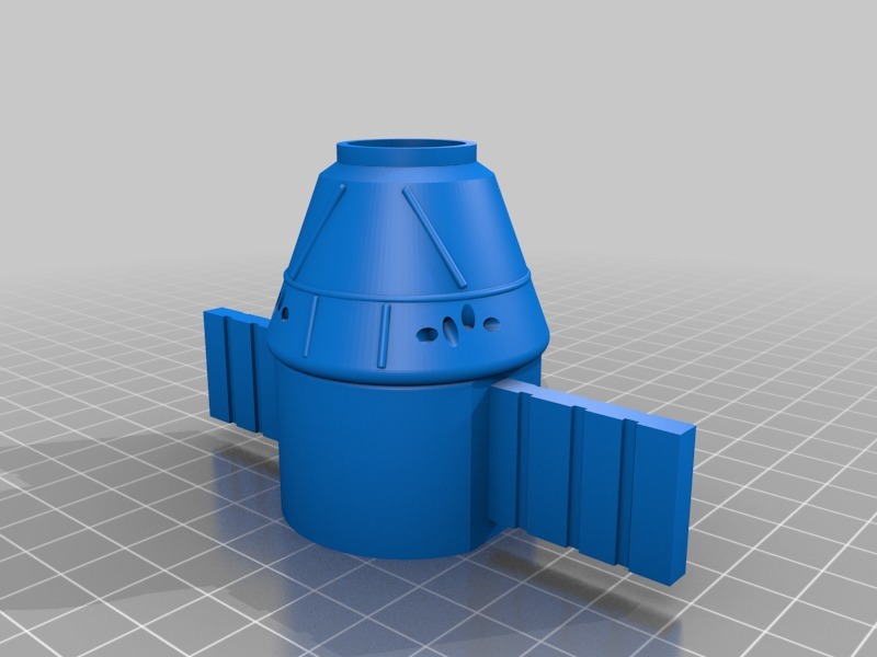 Miniatura 8 do modelo 3D Spacecraft Chess