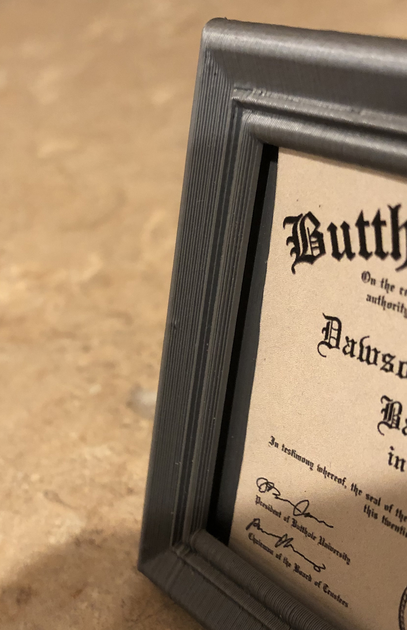 Mini Picture Frame with Stand (8x10 aspect) by SamaraMo Download free