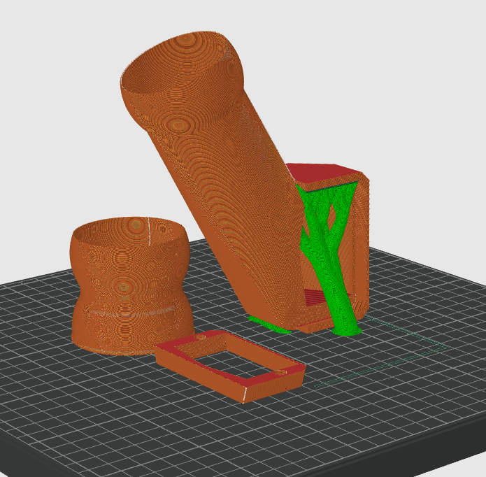 Qidi PLUS 4 Segmented Poop chute attach (remixed)