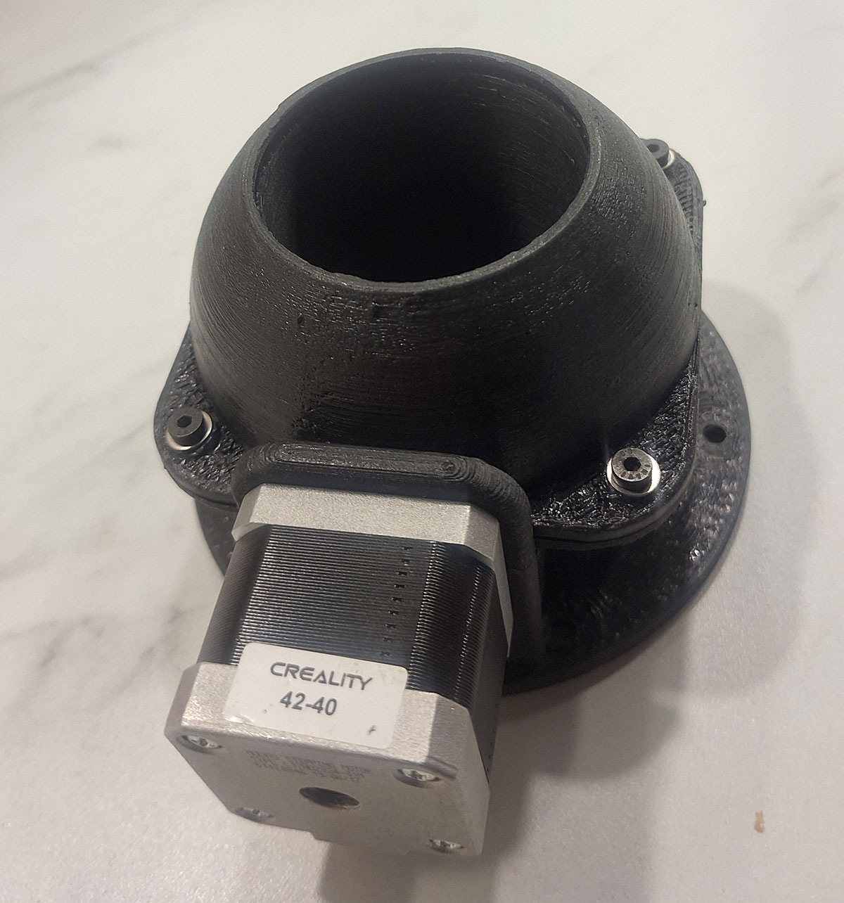 Stepper motor controlled 63mm ball valve