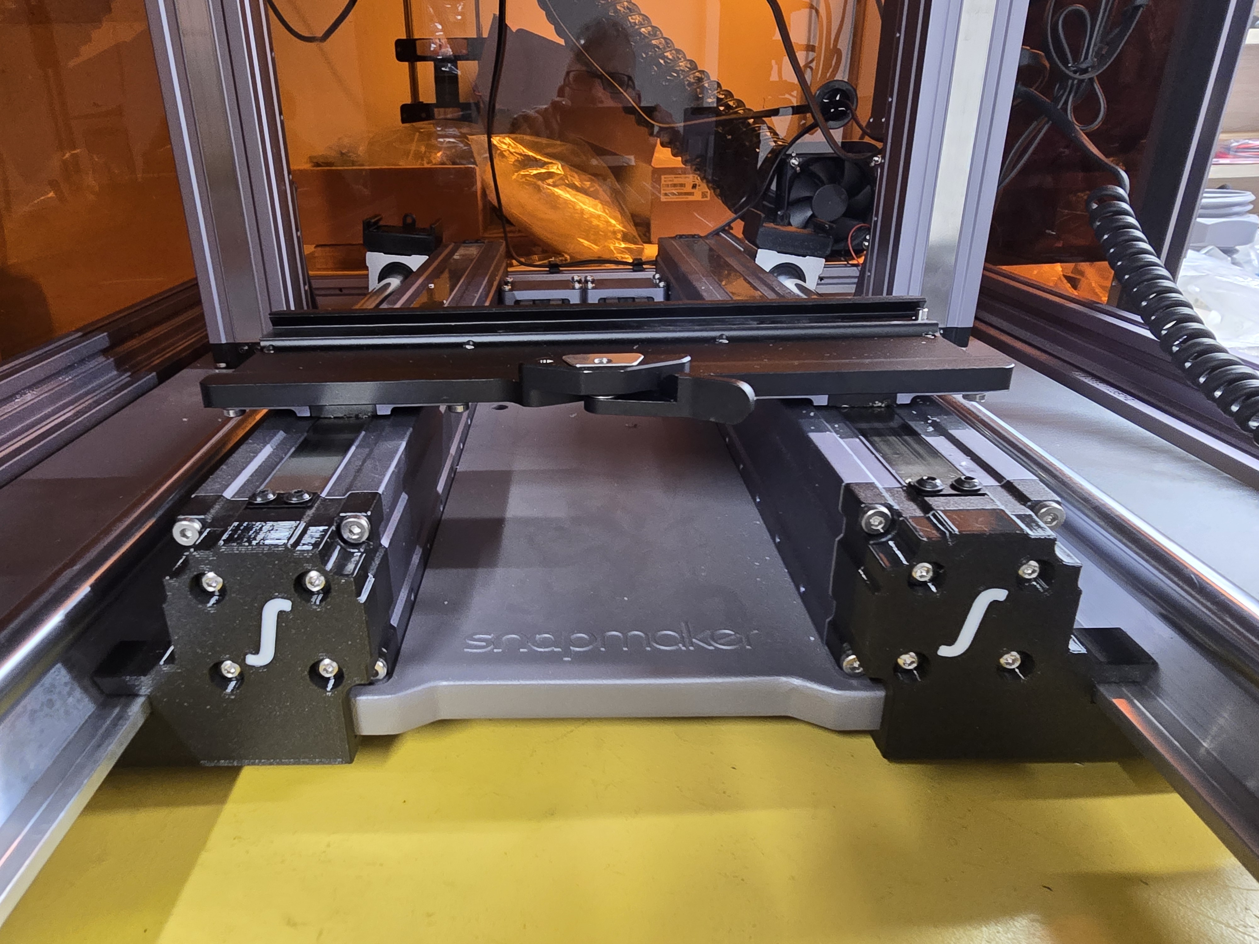 Removable rail holder SBR16 - Snapmaker 2.0 A350