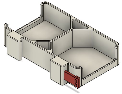 Shelly Duo Hutschienenhalter / Shelly Duo DIN-Rail holder