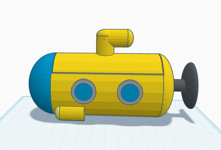 Submarine container