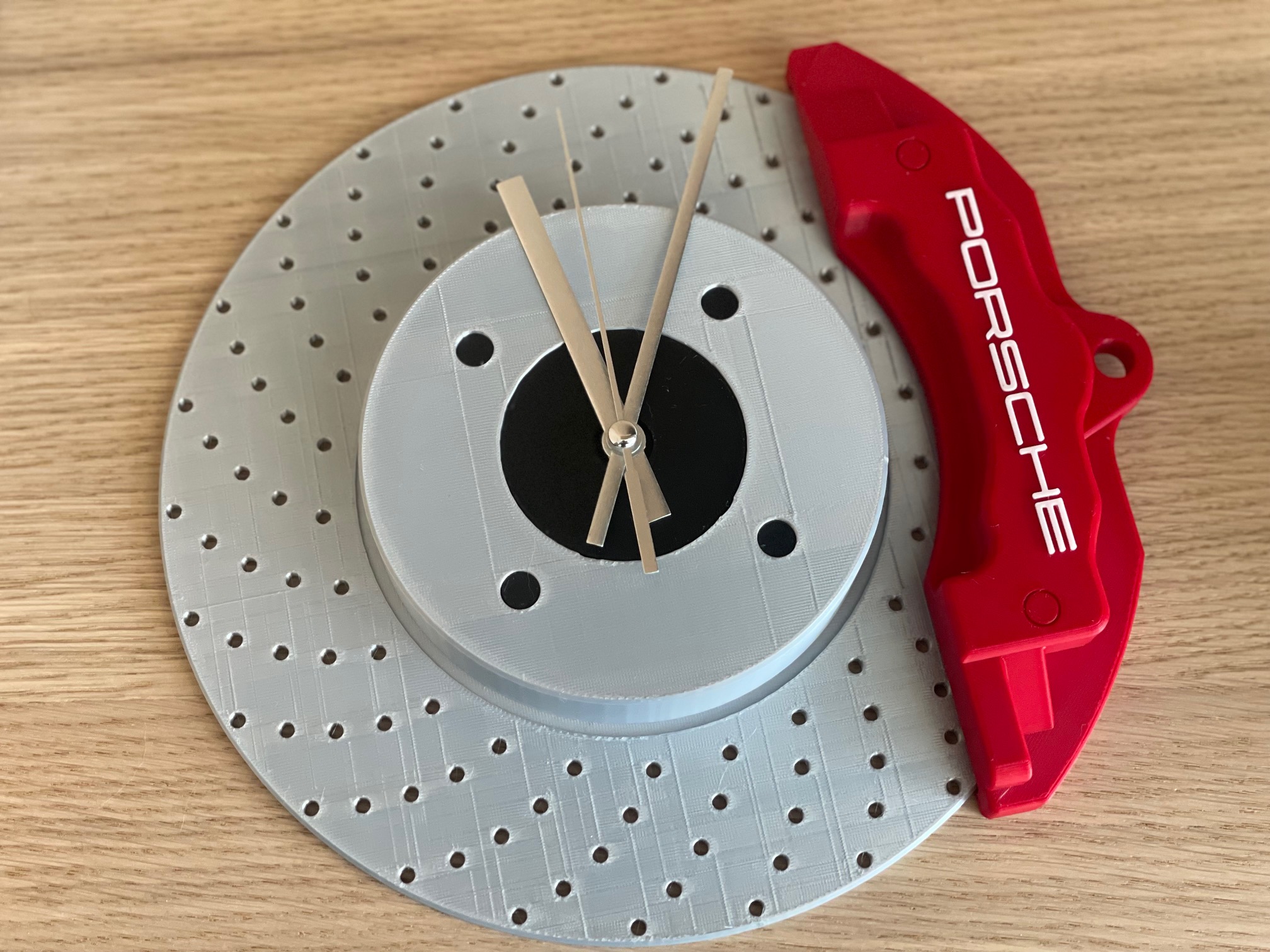 Porsche brake clock