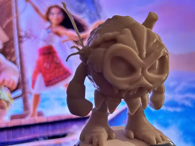 Figure of Kotu - The Kakamora Warrior from Vaiana 2
