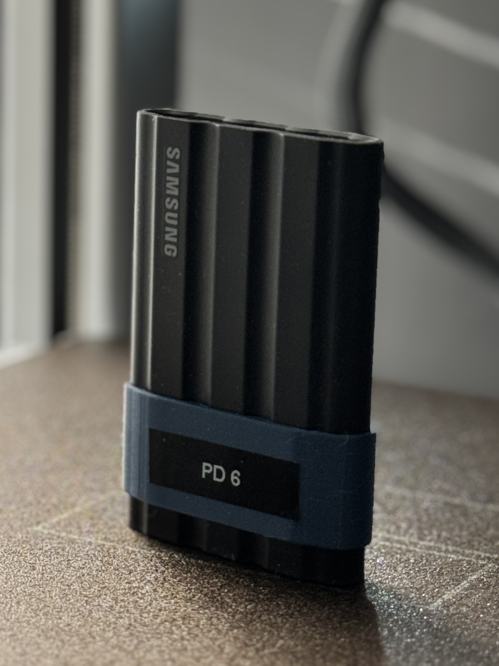 T7 Shield SSD Drive Label