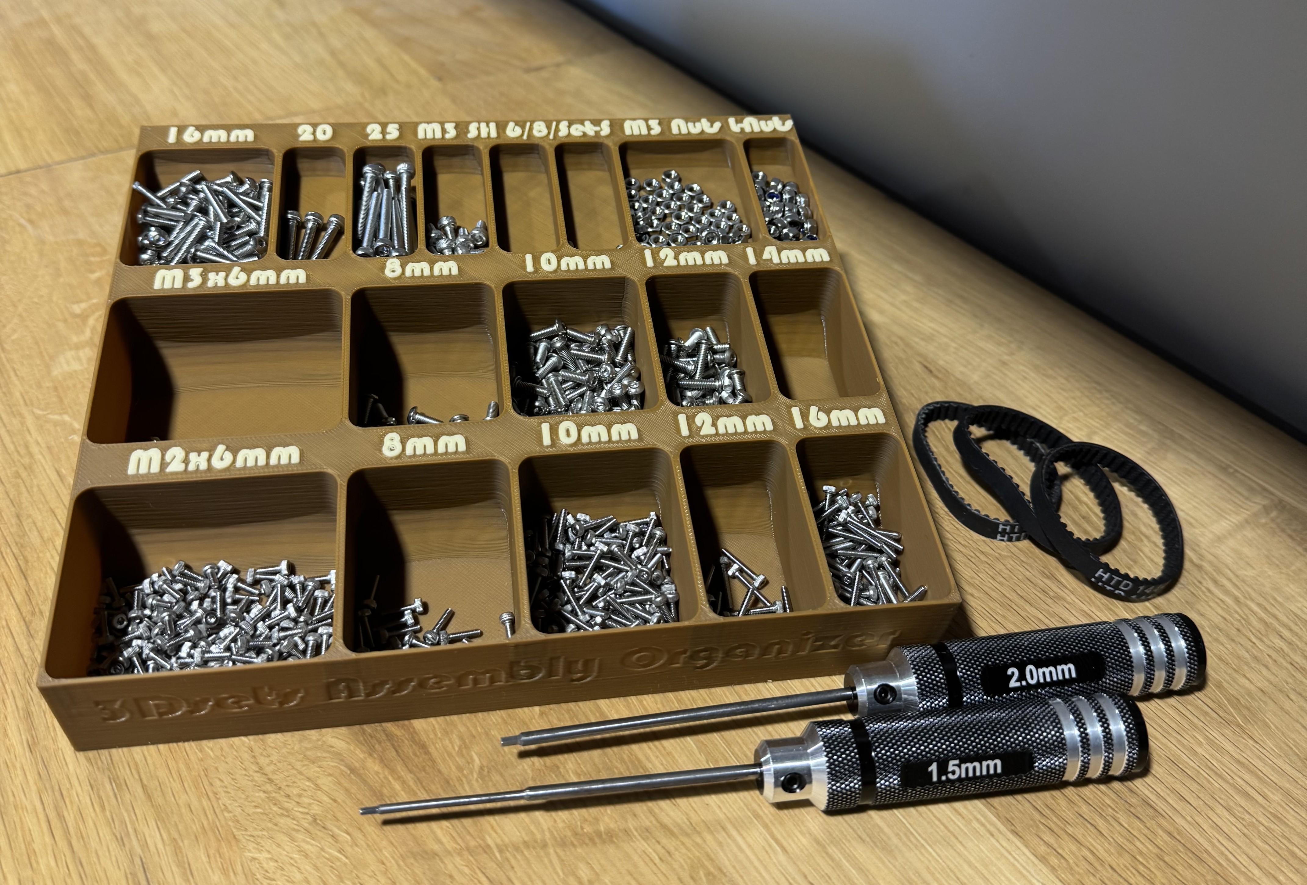 3Dsets Assembly Organizer
