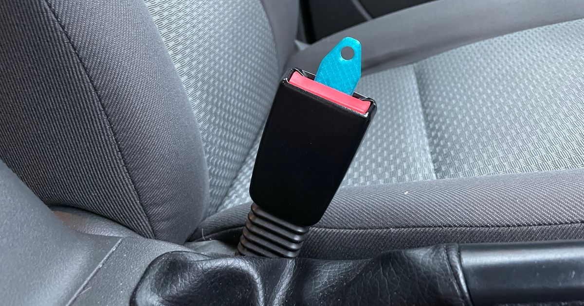 seat belt "dummy" buckle by TC Download free STL model