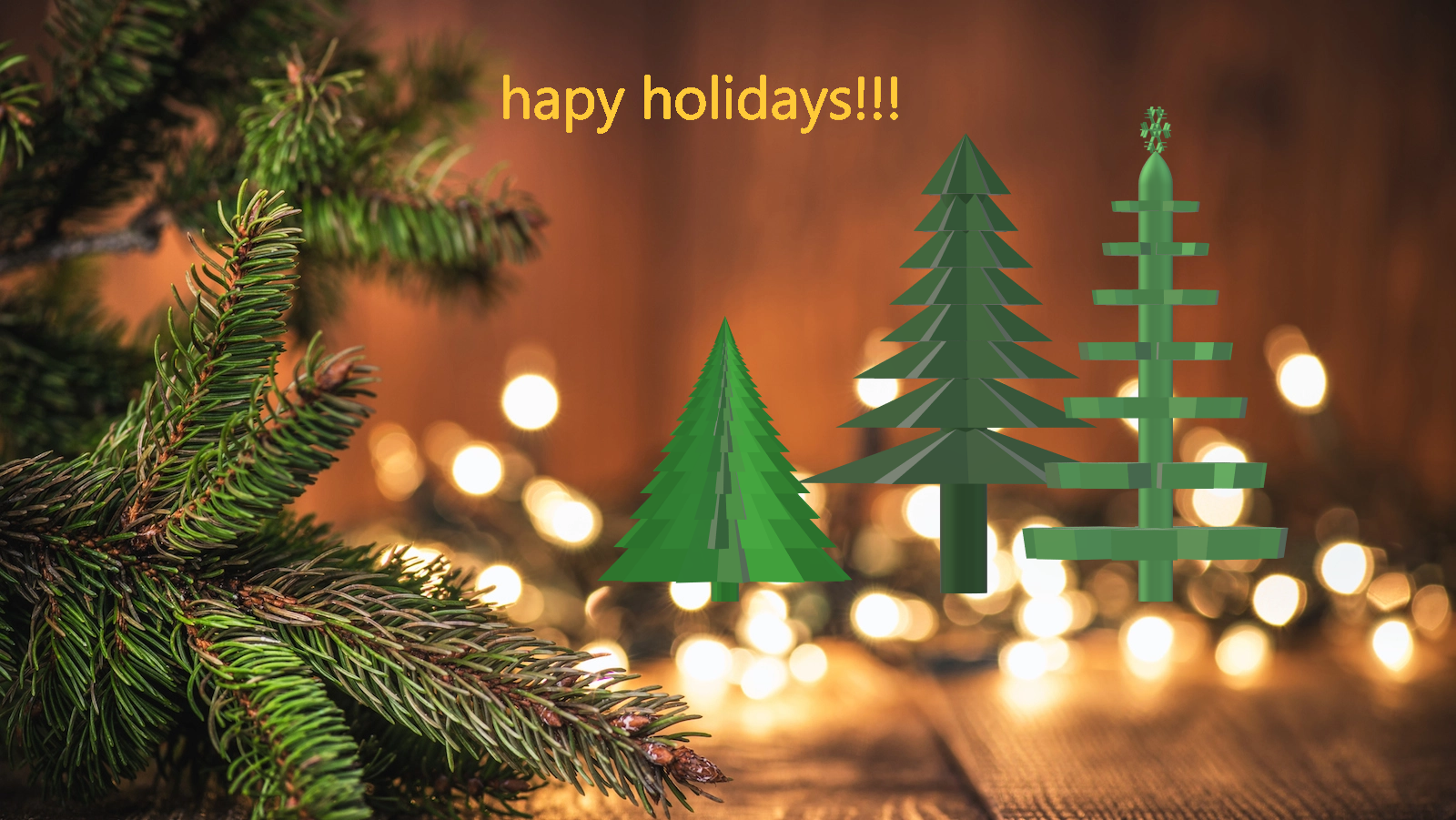 christmas trees
