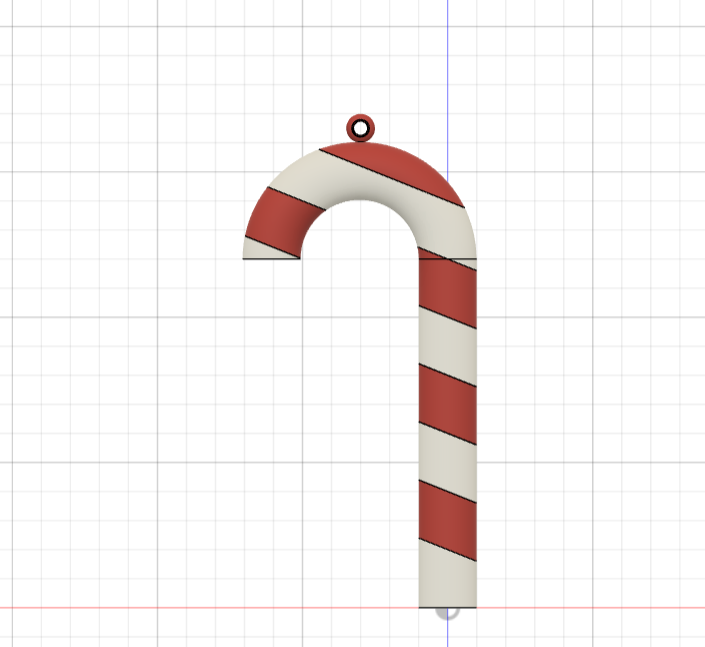 Christmas decorations candy cane for Christmas tree