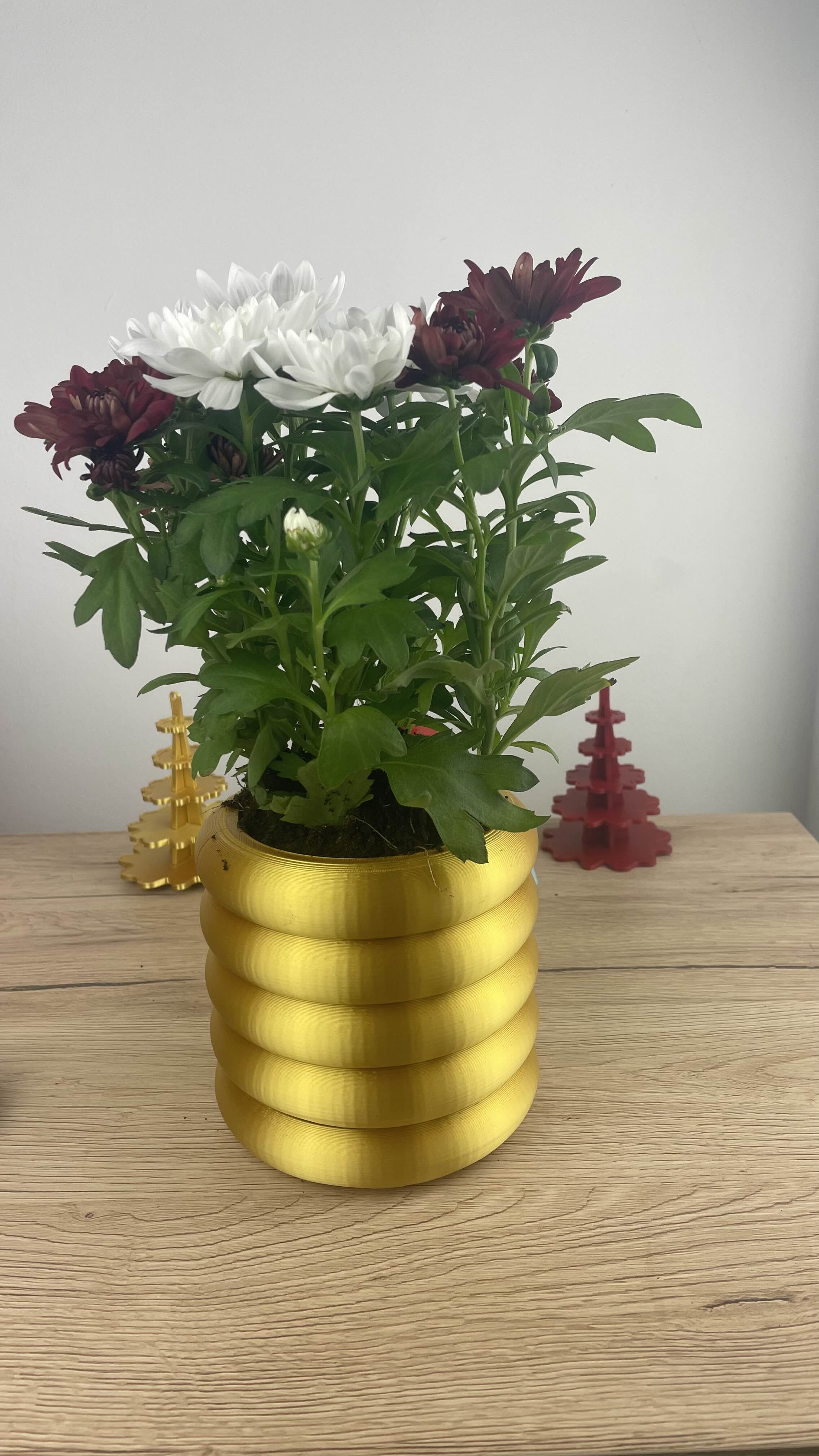 Miniatura 2 do modelo 3D Bubble Planter Pot
