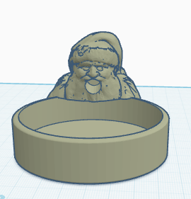Santa Claus ashtray