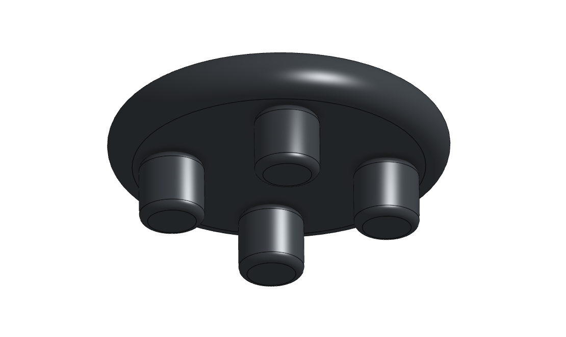 Miniatura 3 do modelo 3D Plant Pot Riser