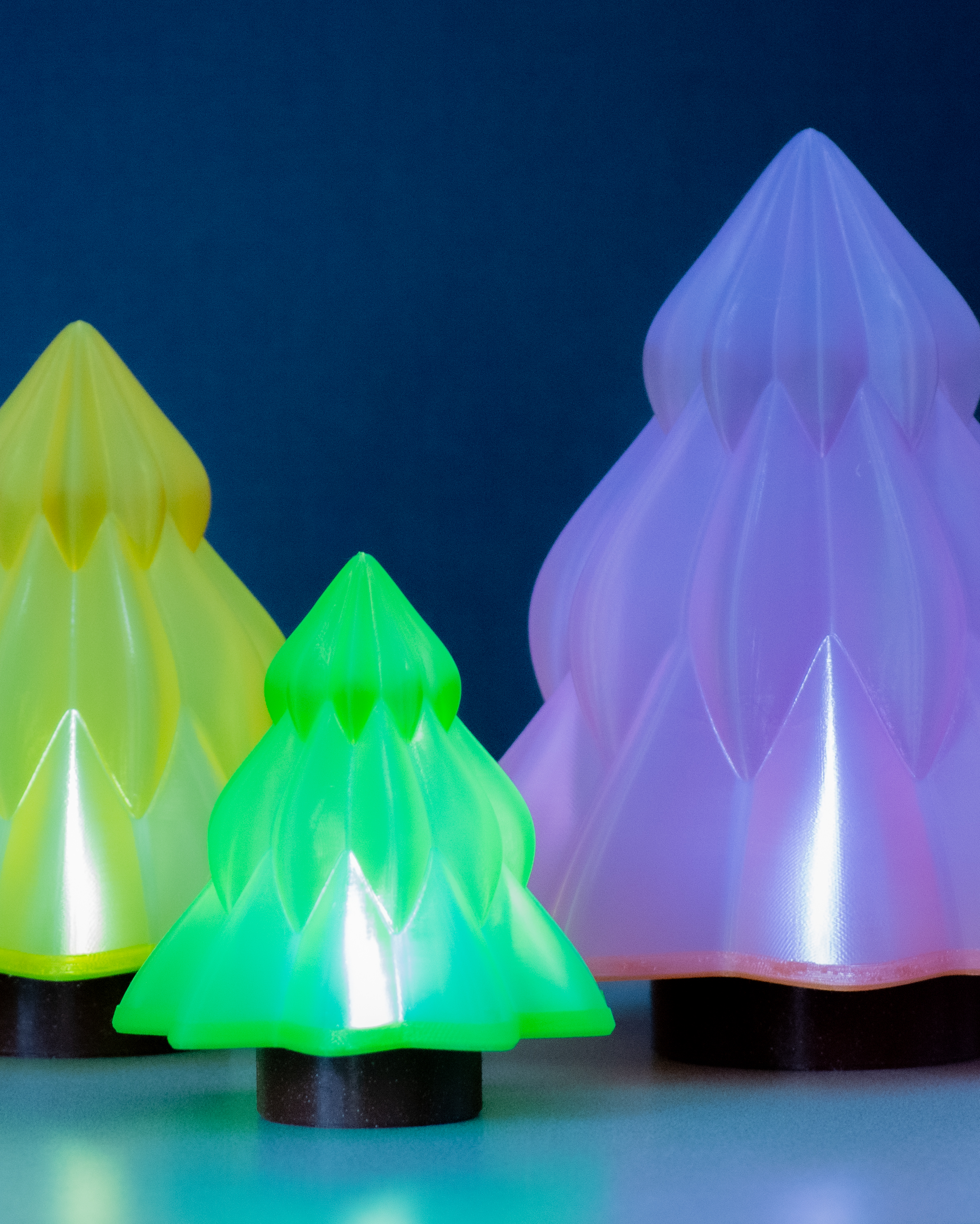 Tea Light Christmas Trees!
