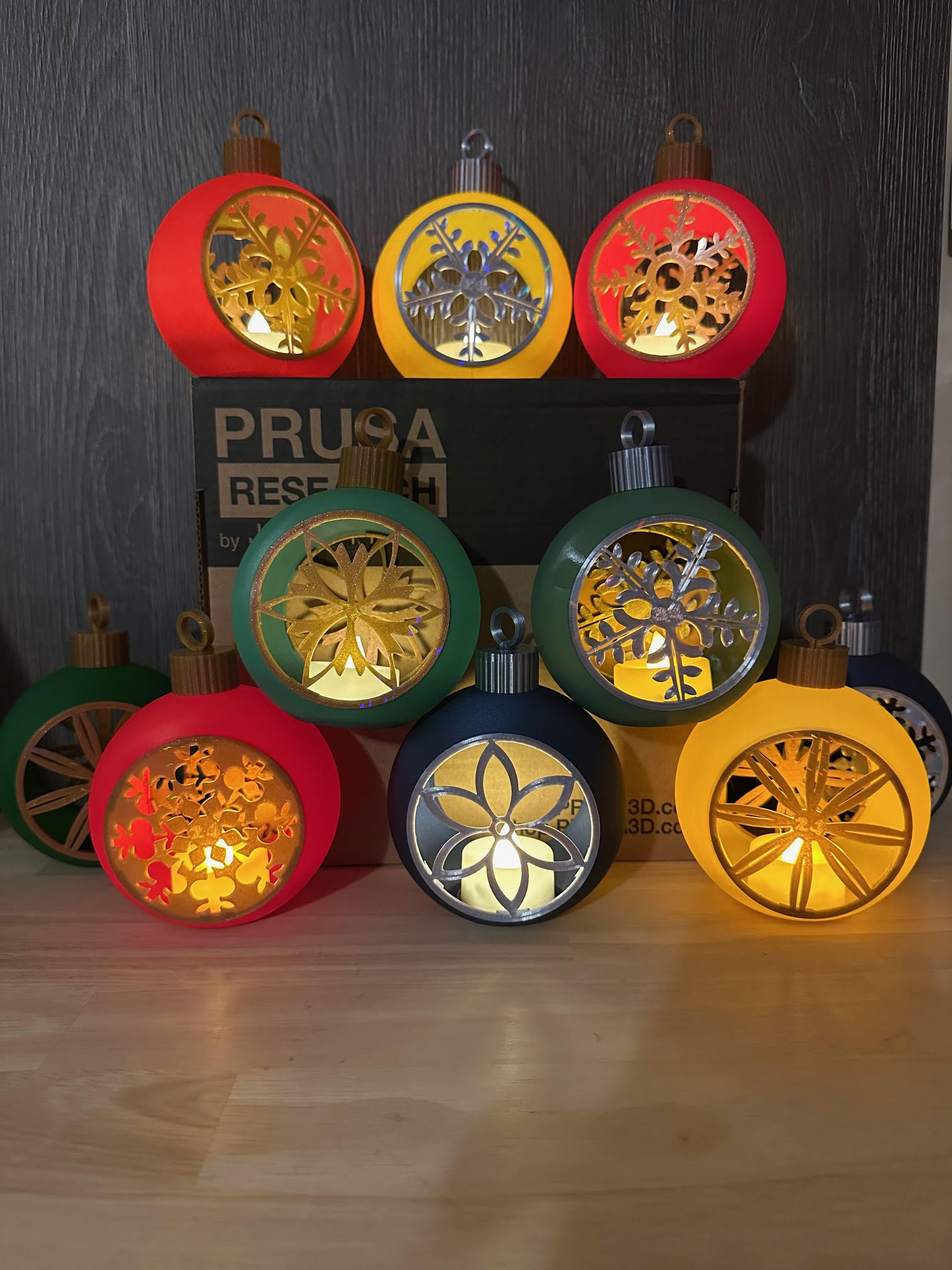 Ornament Sphere Tealight 2024 - REV 3 — thumbnail 3
