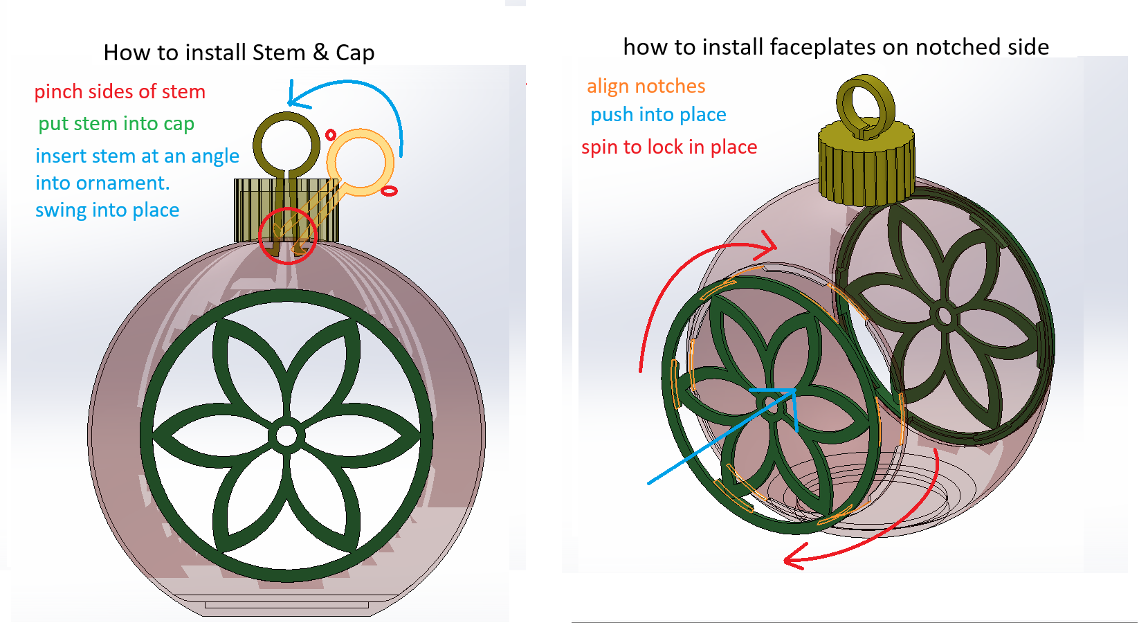 Ornament Sphere Tealight 2024 - REV 3 — thumbnail 2