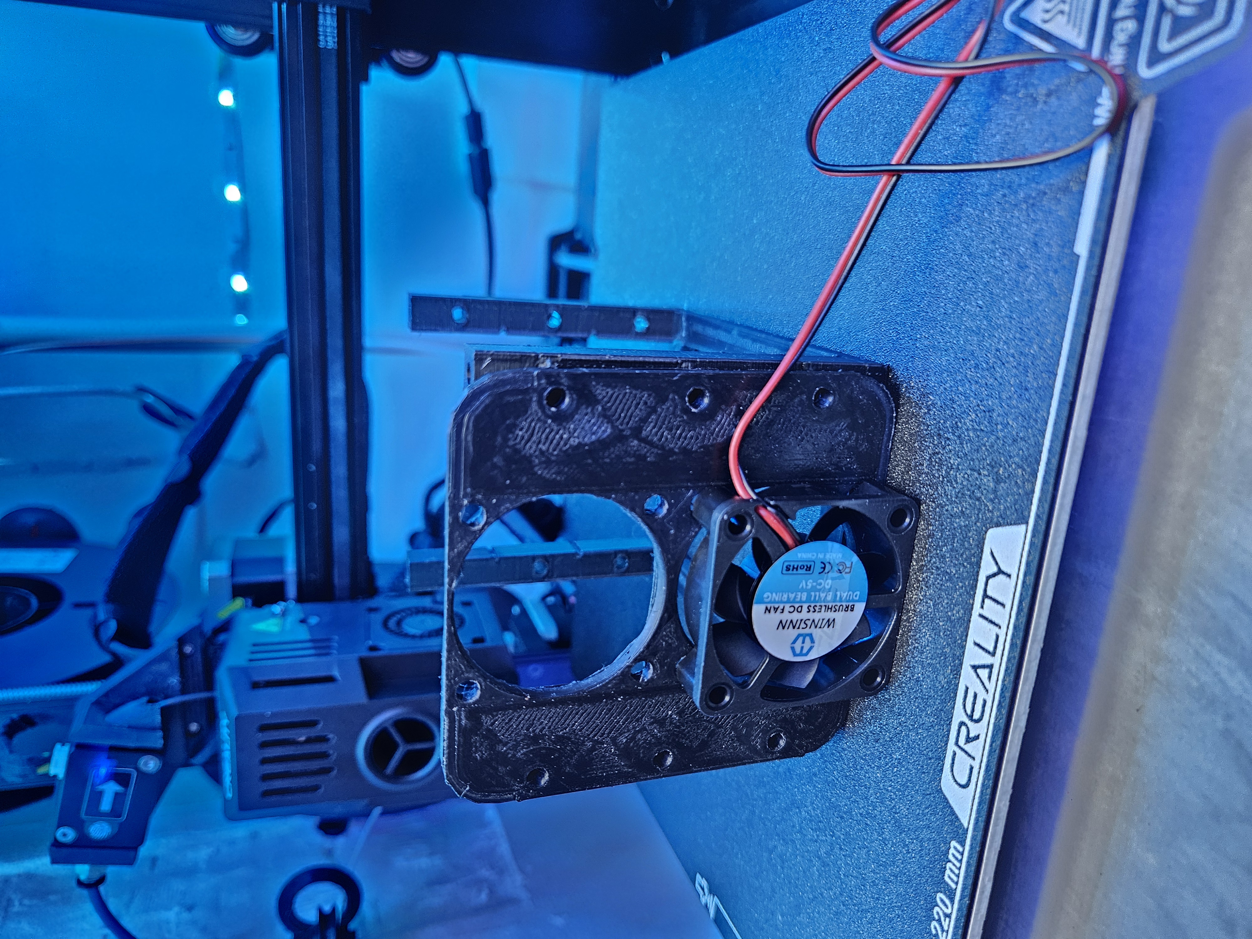 Raspberry Pi Rack Upgrade dual 40mm fan mount, and 3 tier sized blank panel