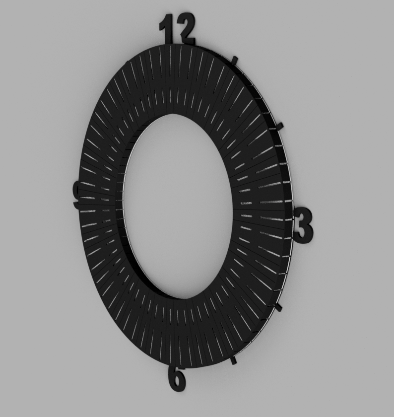 Unique LED hands clock — miniatura 8
