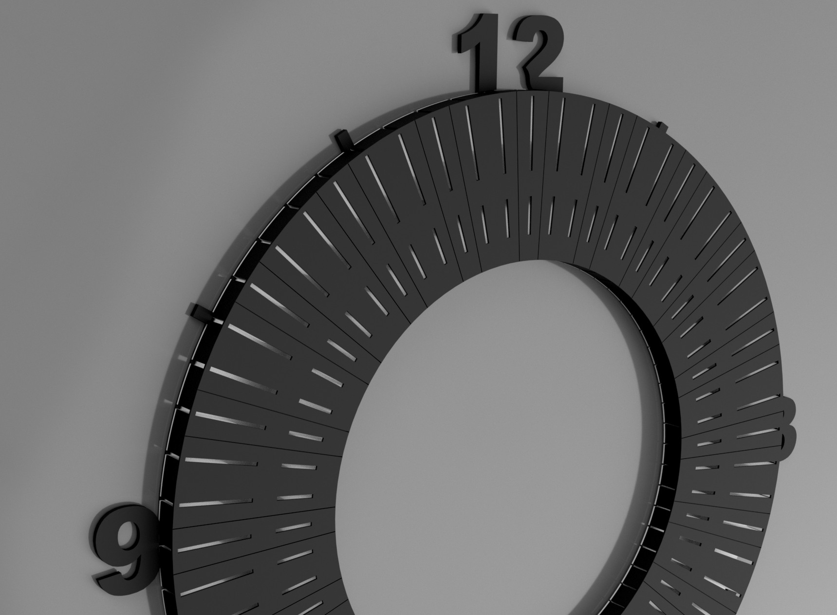 Unique LED hands clock — miniatura 9
